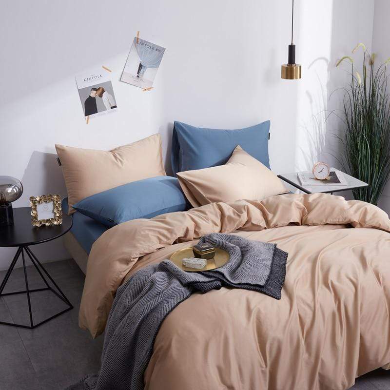 Plain Silky Soft Duvet Cover Set