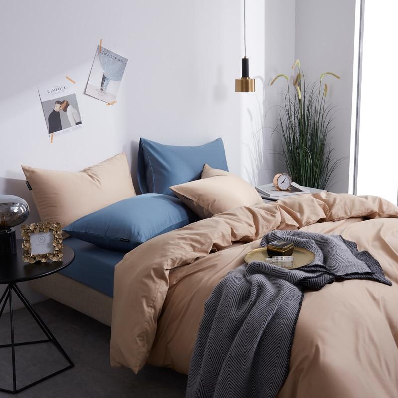 Plain Silky Soft Duvet Cover Set