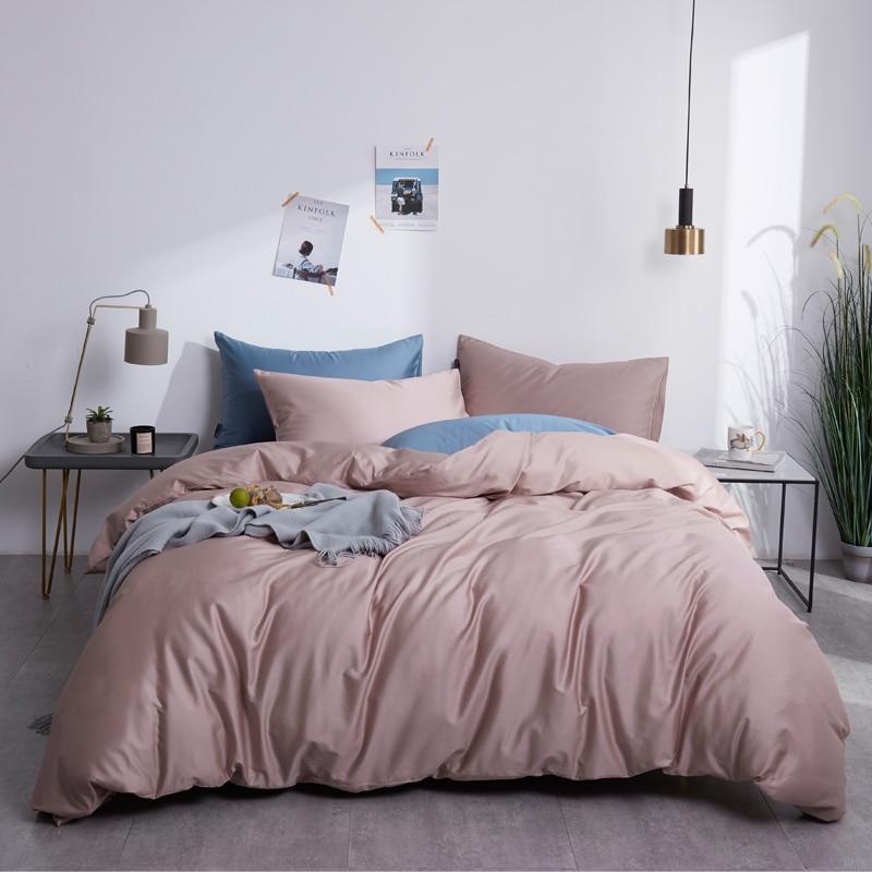 Plain Silky Soft Duvet Cover Set