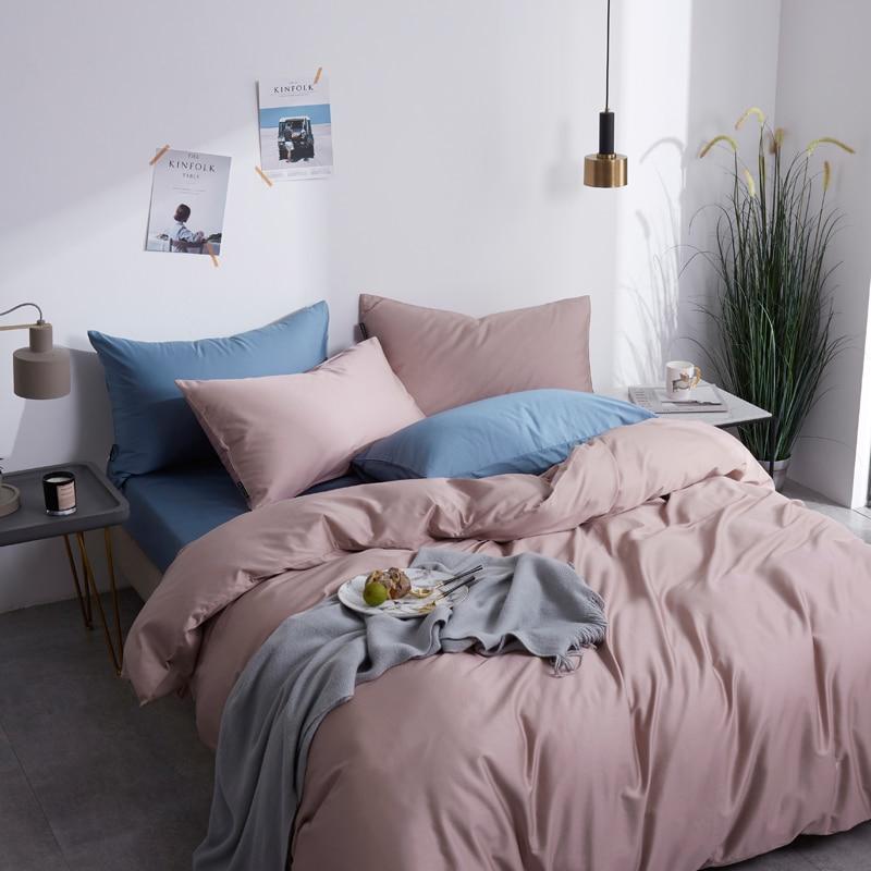 Plain Silky Soft Duvet Cover Set