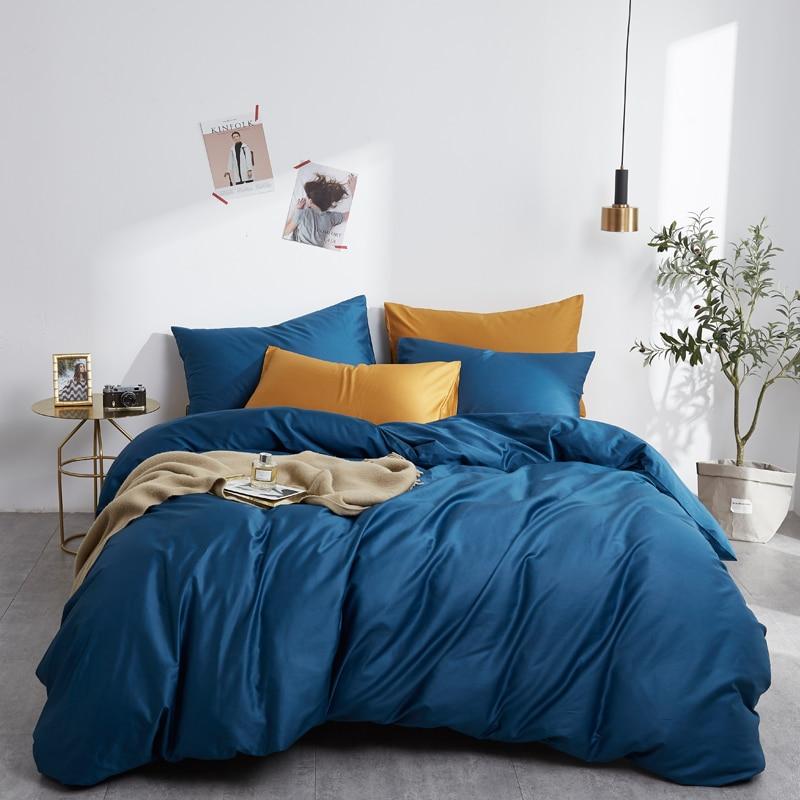 Plain Silky Soft Duvet Cover Set