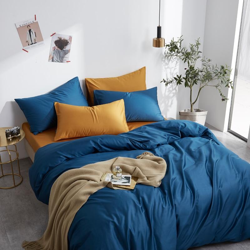 Plain Silky Soft Duvet Cover Set