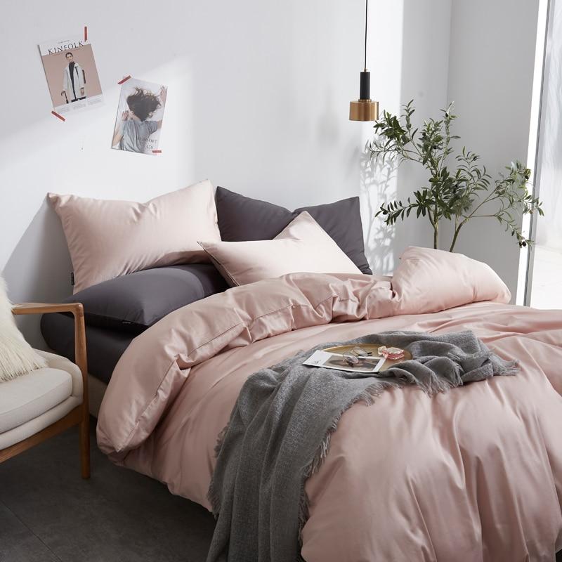 Plain Silky Soft Duvet Cover Set