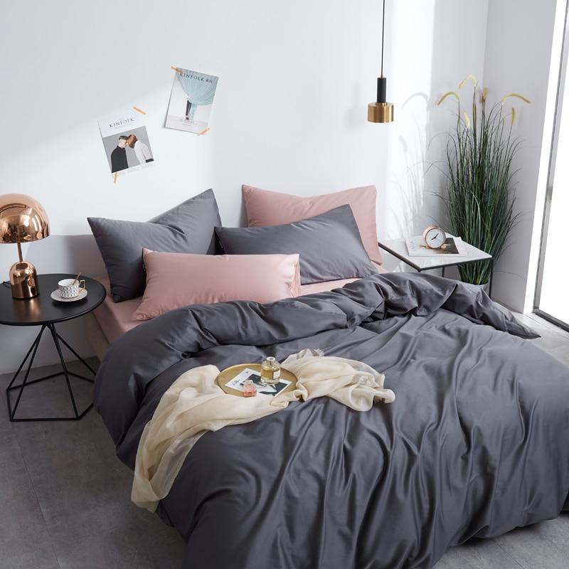 Plain Silky Soft Duvet Cover Set