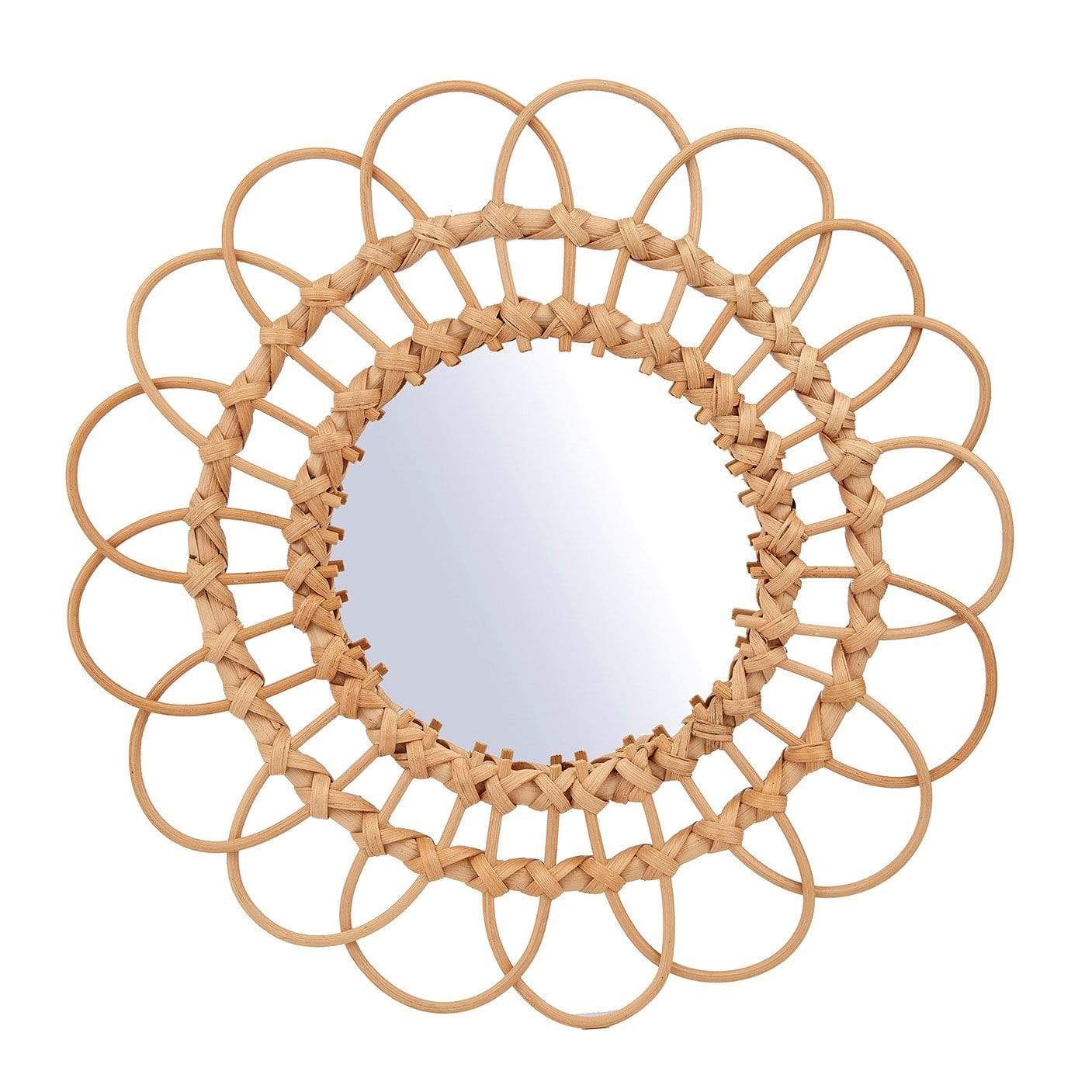 Rattan Wall Mirror