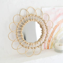 Rattan Wall Mirror