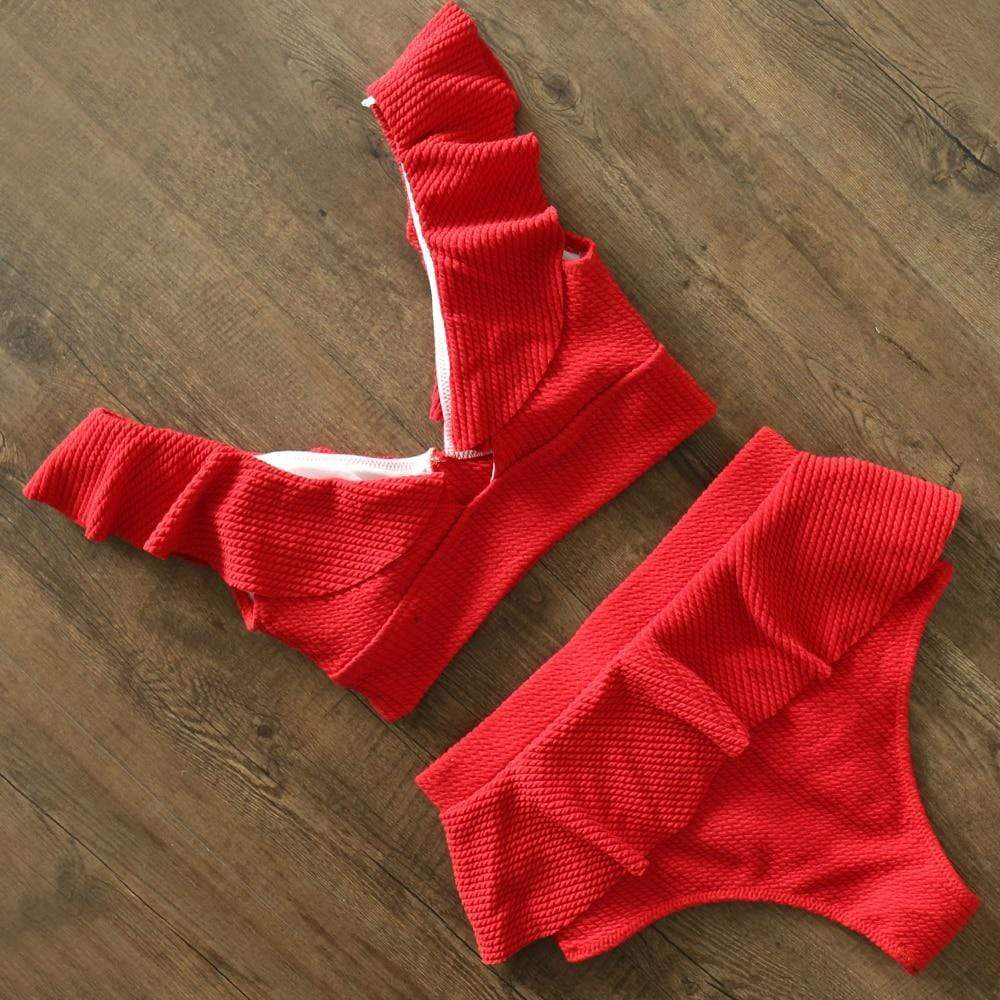 Raya Ruffle Bikini Set