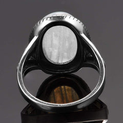 S925 Sterling Silver Moonstone Ring