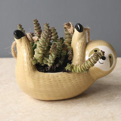 Hanging Sloth Planter