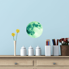 Glow in the Dark Moon Wall Sticker