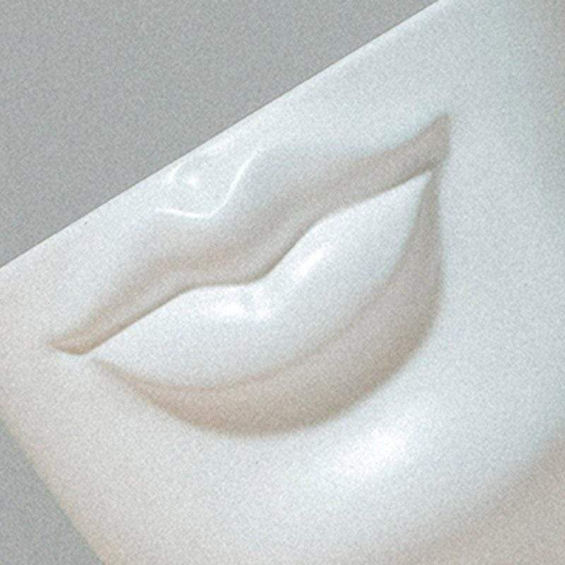 Lips White Ceramic Cup