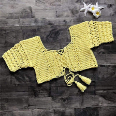 Mia Handmade Crochet Women Knit Top