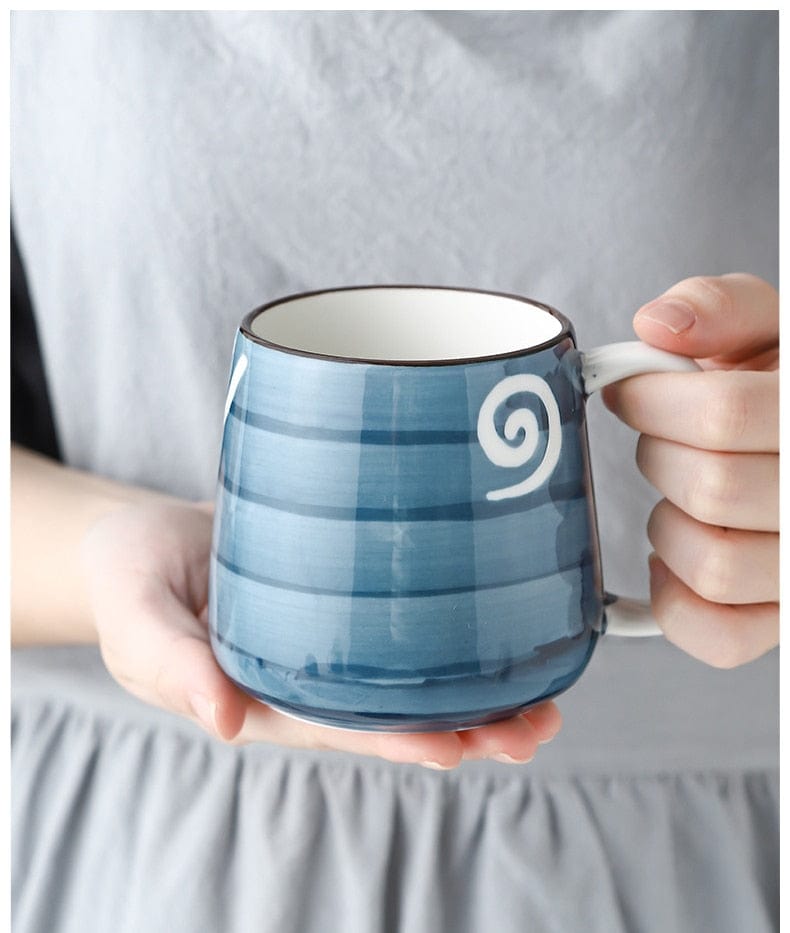 Ocean Hand Painted Ceramic Mug