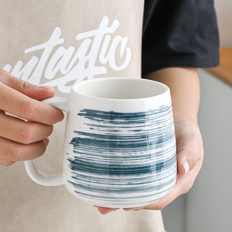 Ocean Hand Painted Ceramic Mug