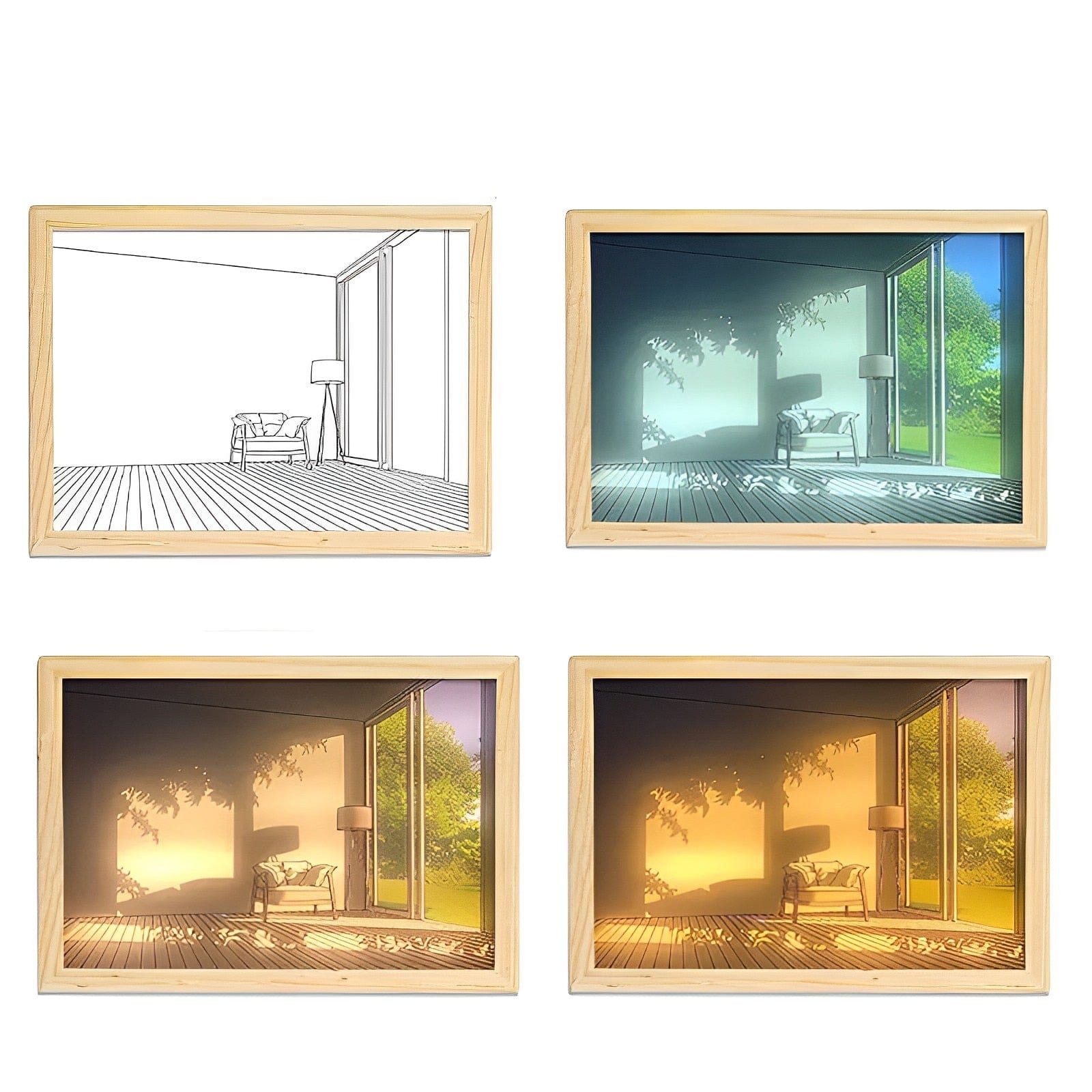 Luminous Landscapes Light Art Decor