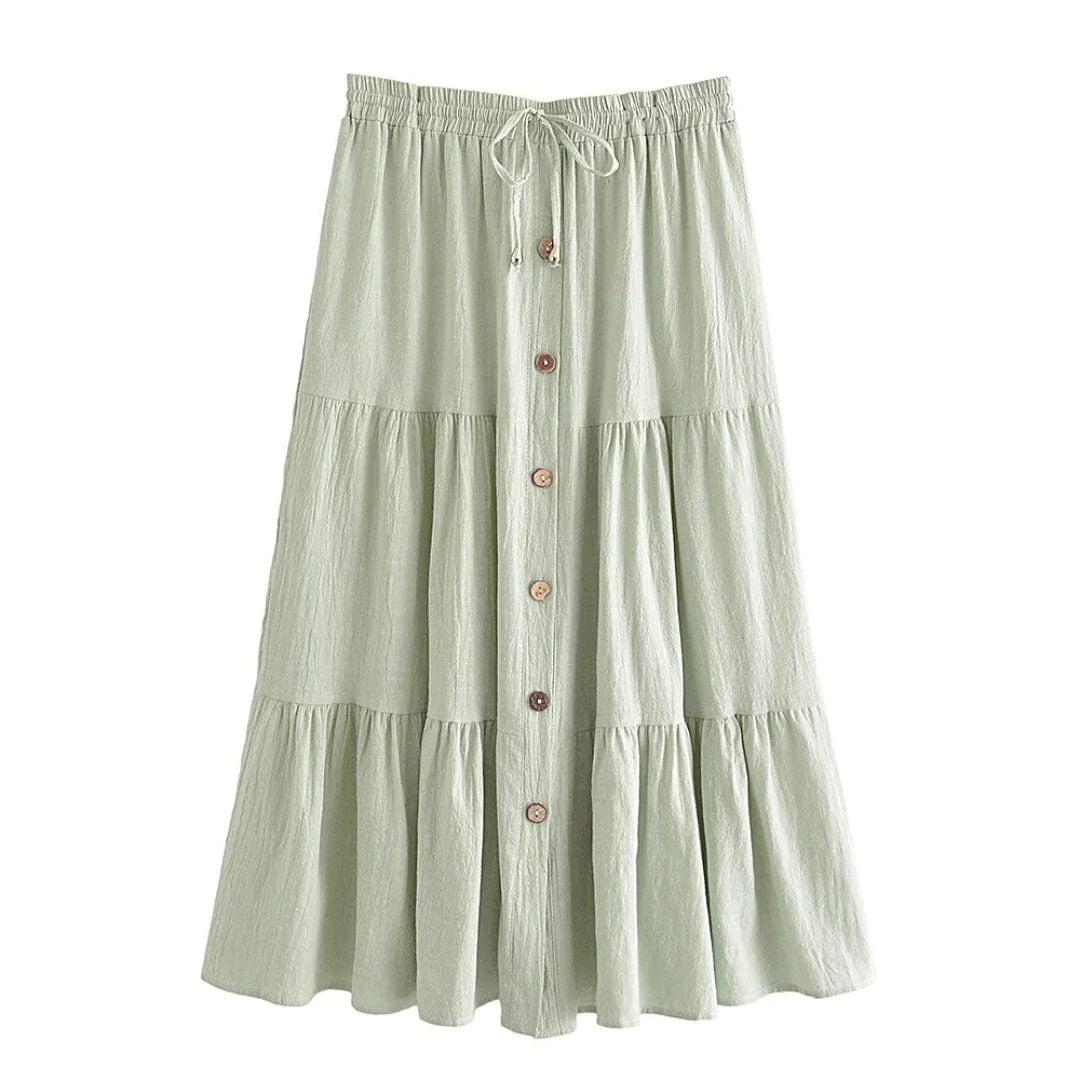 Kaida Bohemian Maxi Skirt