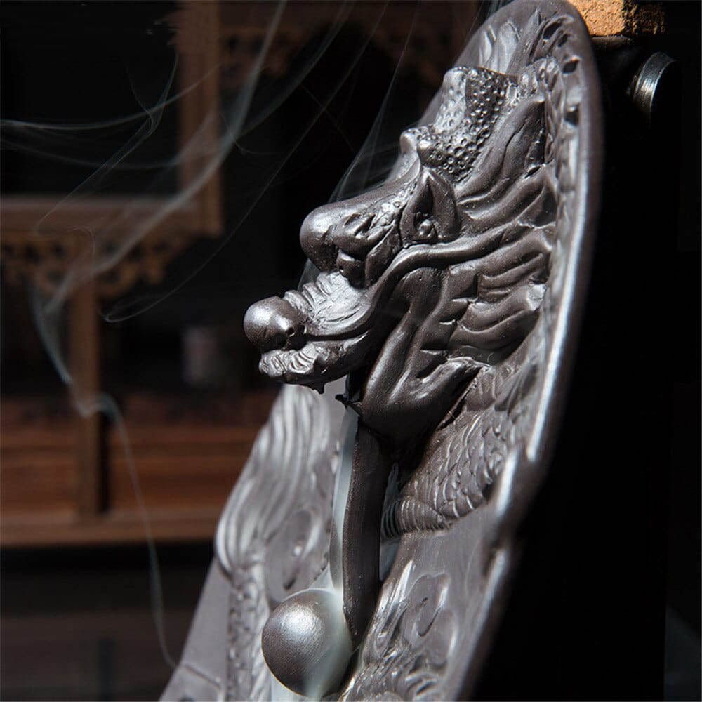 Oriental Dragon Backflow Incense Burner