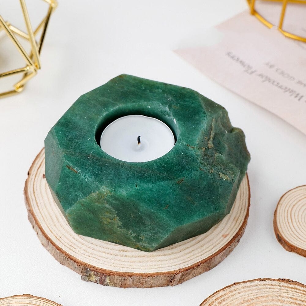 Natural Stone Candle Holder