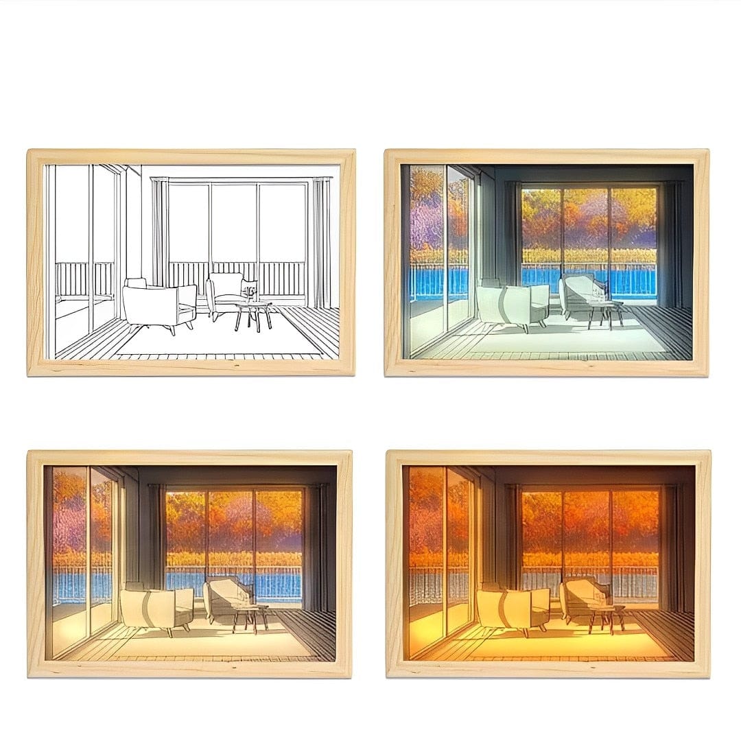Luminous Landscapes Light Art Decor