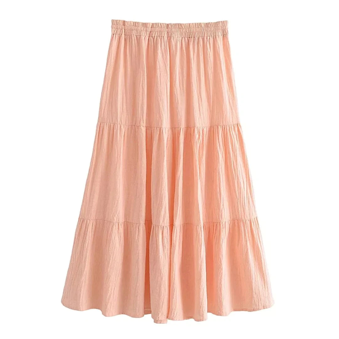 Kaida Bohemian Maxi Skirt