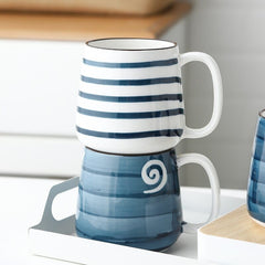 Ocean Hand Painted Ceramic Mug