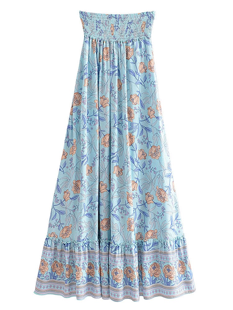 Pastel Garden Symphony Maxi Skirt