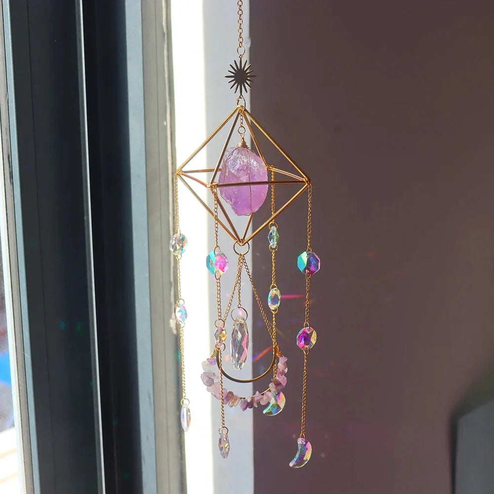 Healing Crystal Suncatcher