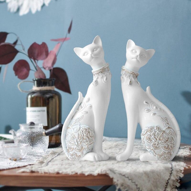 Resin Cat Figurines