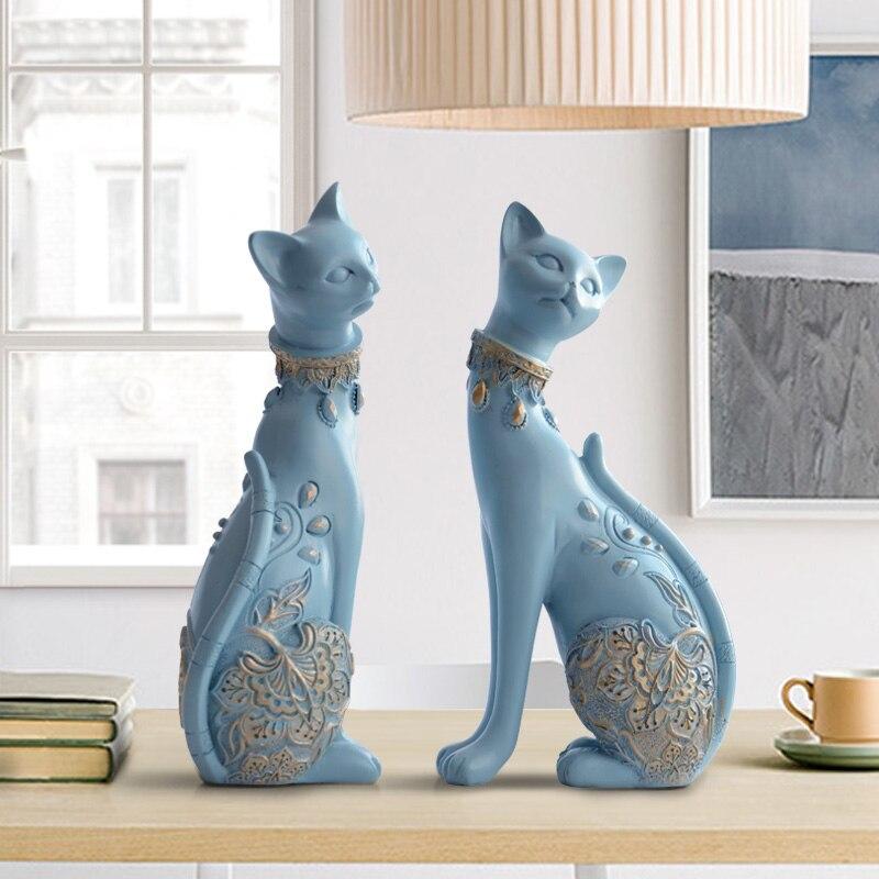 Resin Cat Figurines