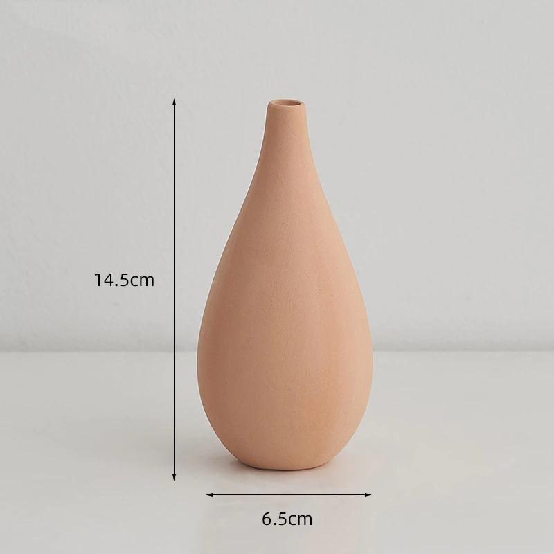 Minimalist Nordic Ceramic Flower Vase