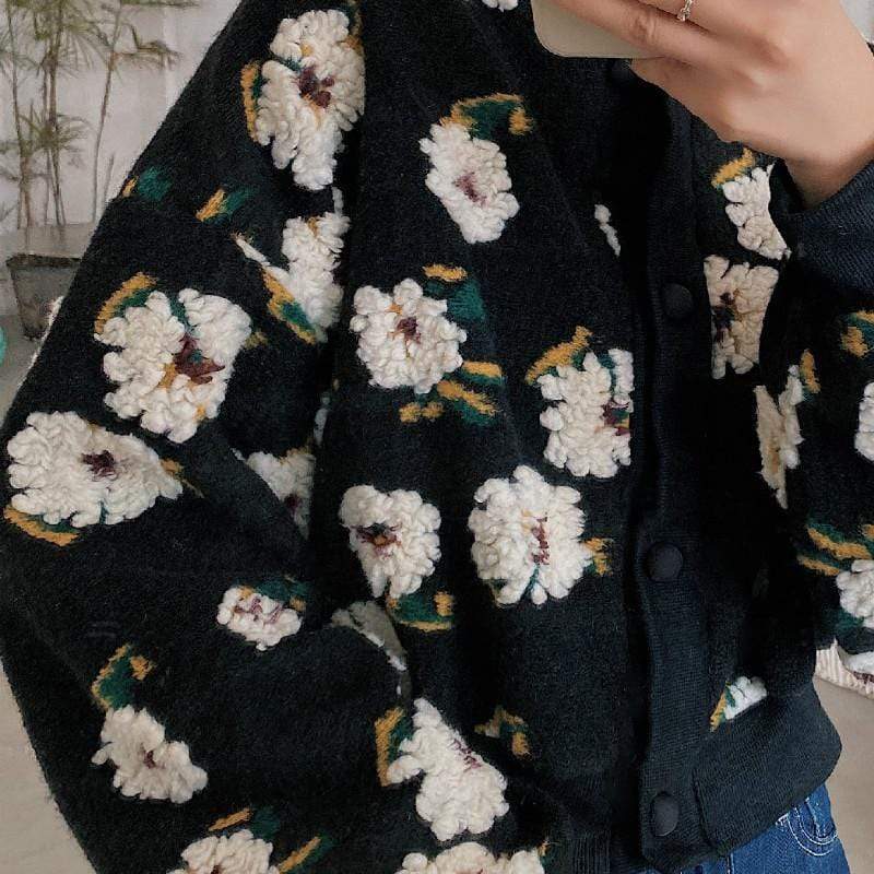 Floral Fleece Jacket