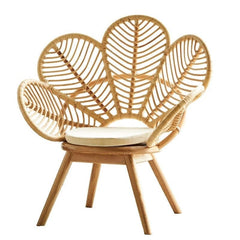 Flower Rattan Chair