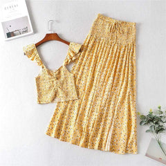 FORTUNA 2 PIECES YELLOW SET