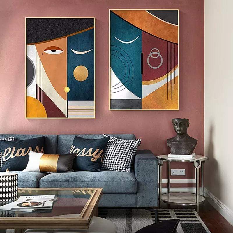 Geometric Abstract Wall Art