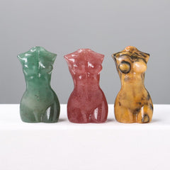 Goddess Silhouette Crystal Statue