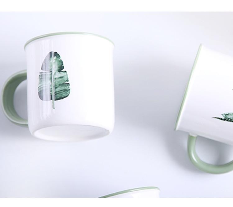 Green Plants Mugs