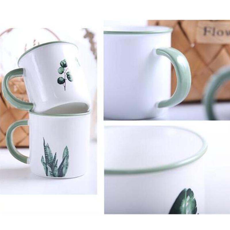 Green Plants Mugs