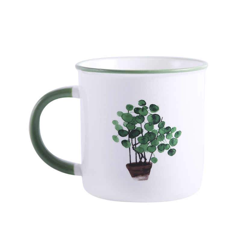 Green Plants Mugs