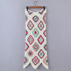 Harper Crochet Midi Skirt