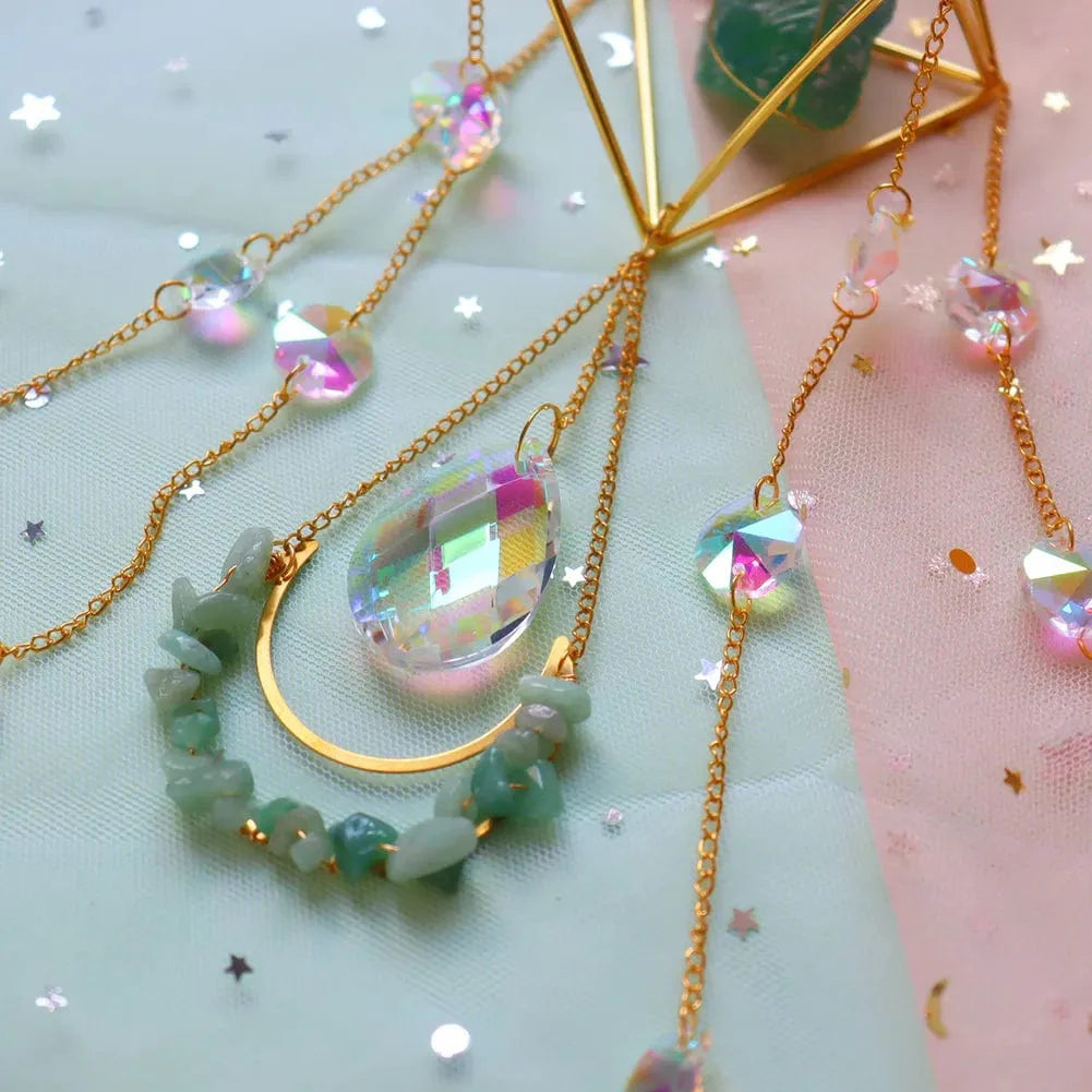 Healing Crystal Suncatcher