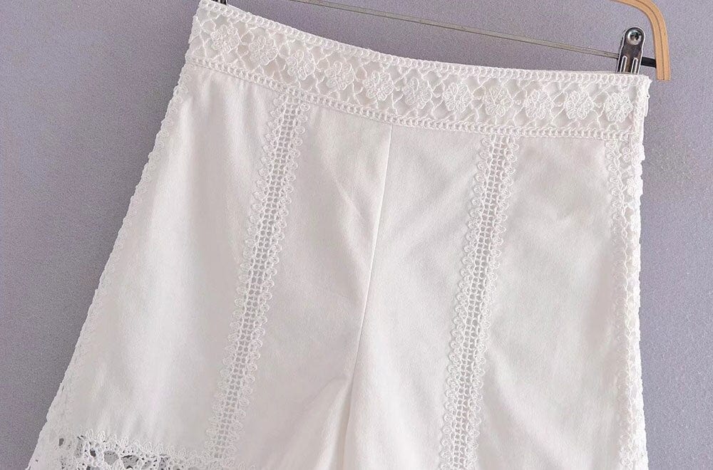 Hilda Boho Lace Shorts