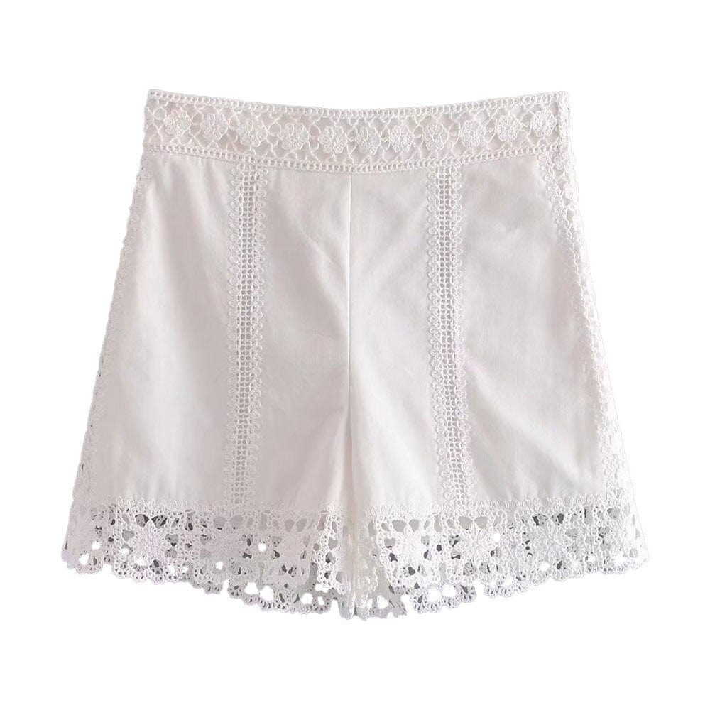 Hilda Boho Lace Shorts