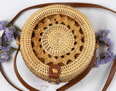 Ischia Rattan Braided Design Bag
