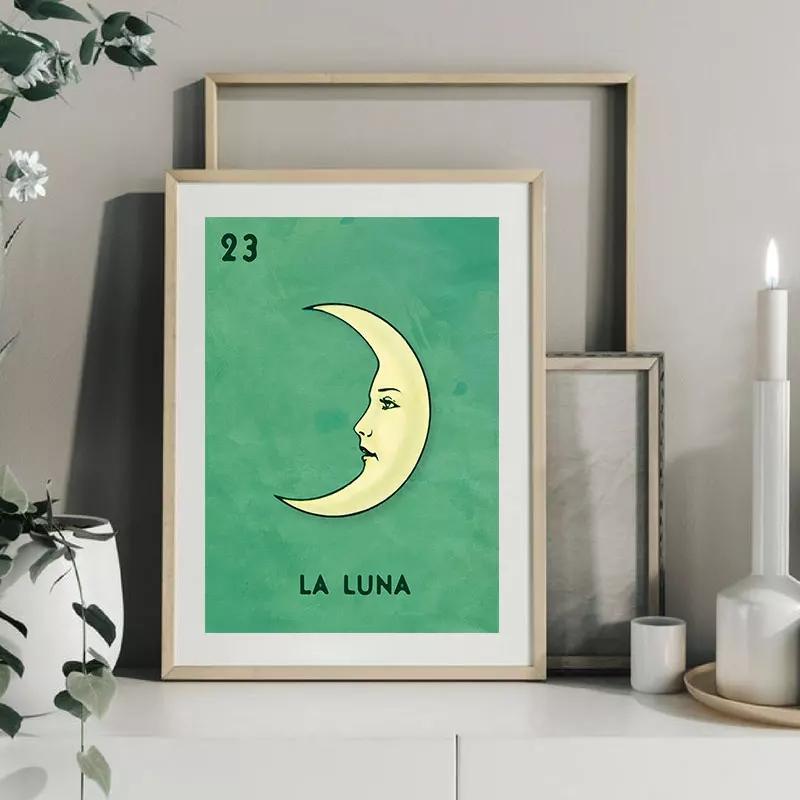 La Luna Canvas Wall Art