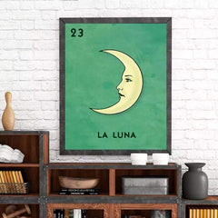 La Luna Canvas Wall Art