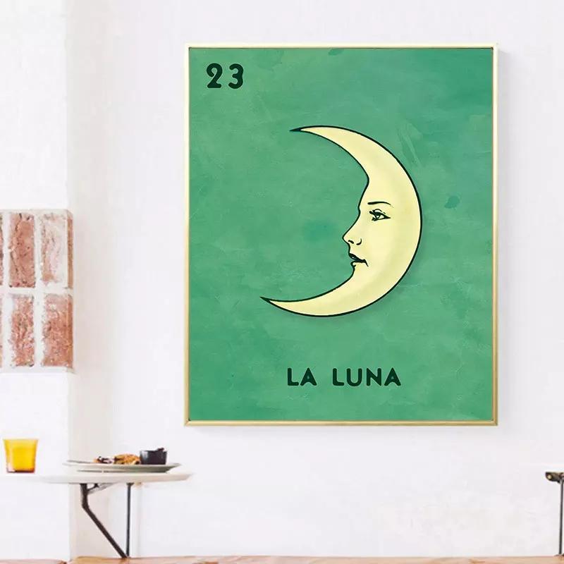 La Luna Canvas Wall Art