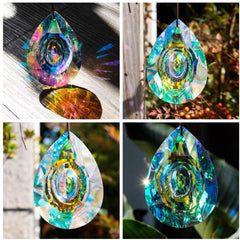 Large Hanging Crystal Prism Ornament