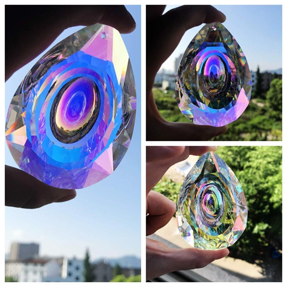 Large Hanging Crystal Prism Ornament