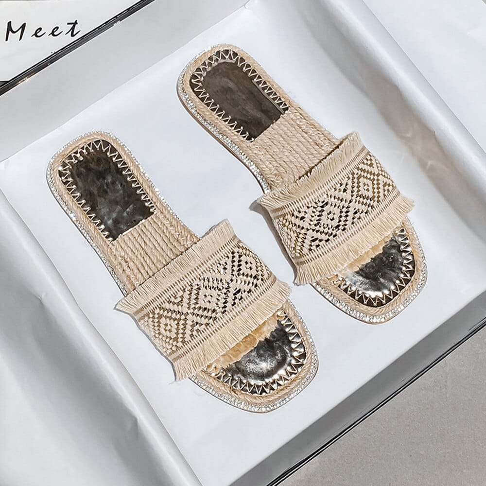 Layla Woven Slippers