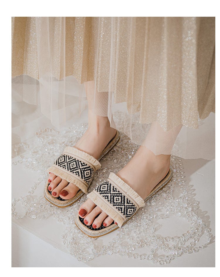 Layla Woven Slippers